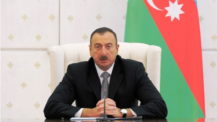 Ilham Aliyev attends ceremony marking 25th anniversary of New Azerbaijan Party