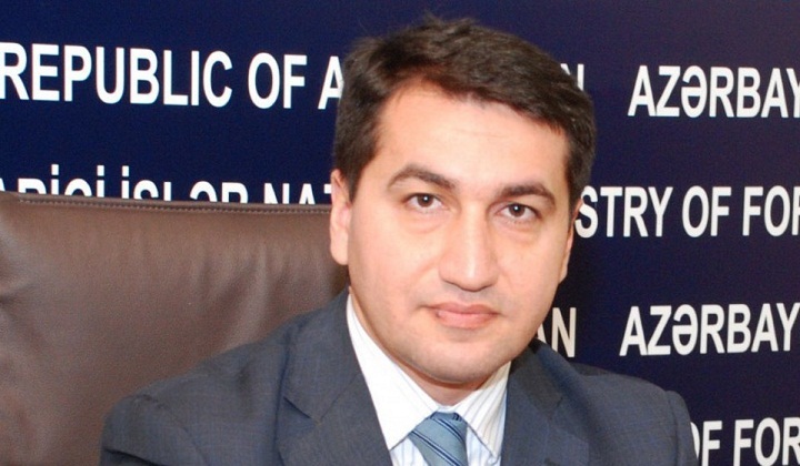 Hikmat Hajiyev: We would like to reiterate that Armenia and its leadership bear all responsibility for escalation of situation with such incendiary statements