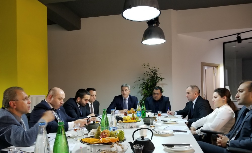 First meeting of newly elected Members of Board of Caspian European Club held