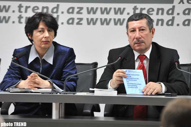 Состоялась презентация книг, посвященных деятельности главы Азербайджана и социологическому анализу президентских выборов