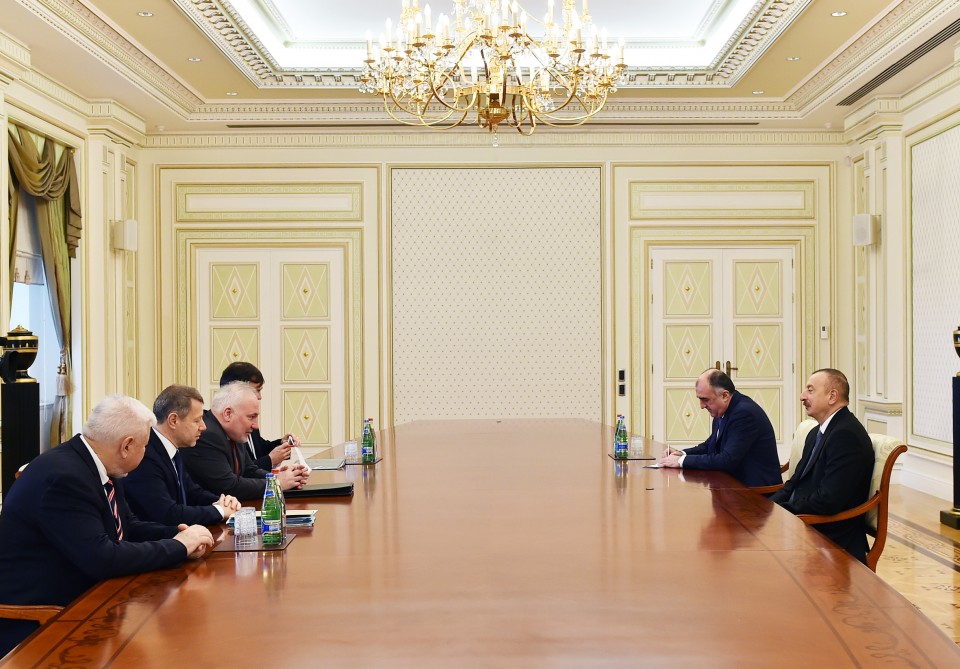 President Ilham Aliyev received OSCE Minsk Group co-chairs