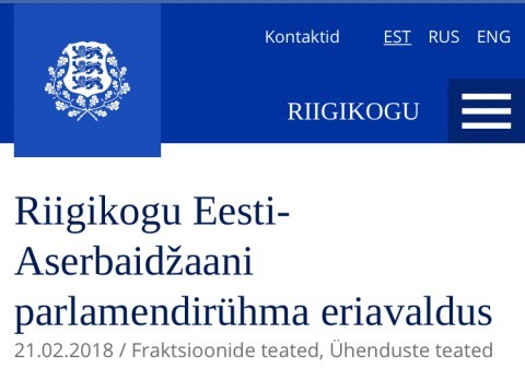 Estoniya deputatları Xocalıya dair xüsusi bəyanat veriblər