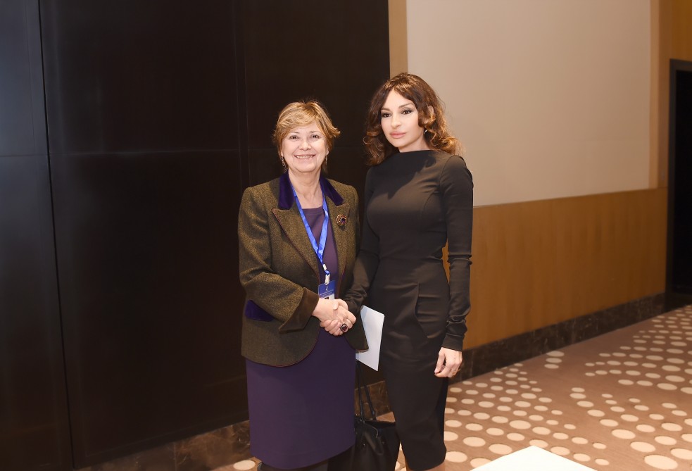 First Vice-President Mehriban Aliyeva met with vice-president of Italian Senate