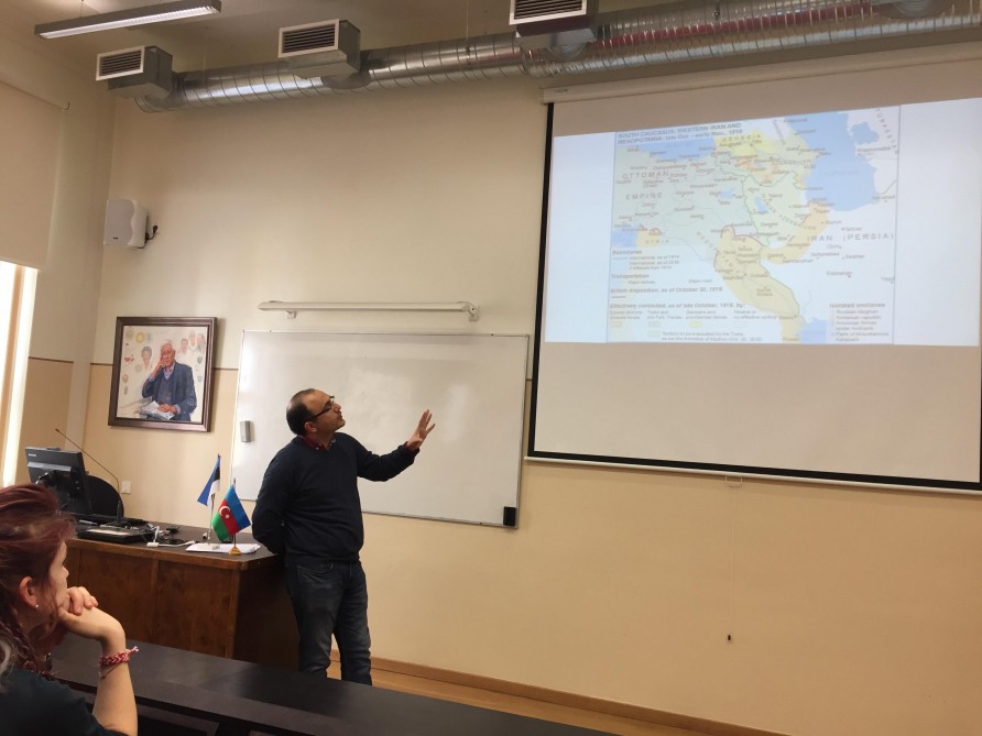 В Тартуском университете Эстонии заслушан доклад на тему «Азербайджанская Демократическая Республика-100»
