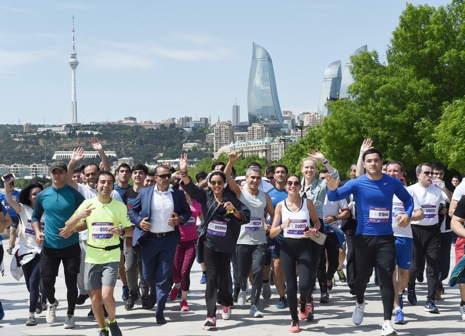 Heydar Aliyev Foundation-initiated Baku Marathon-2018 starts