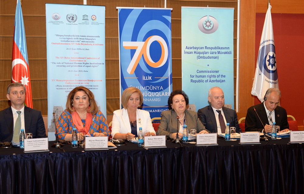 15th International Conference of Ombudspersons kicks off in Baku