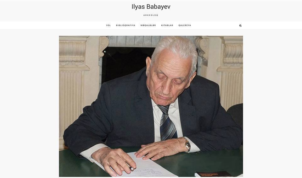 ilyas-babayev.az saytı fəaliyyətə başlayıb