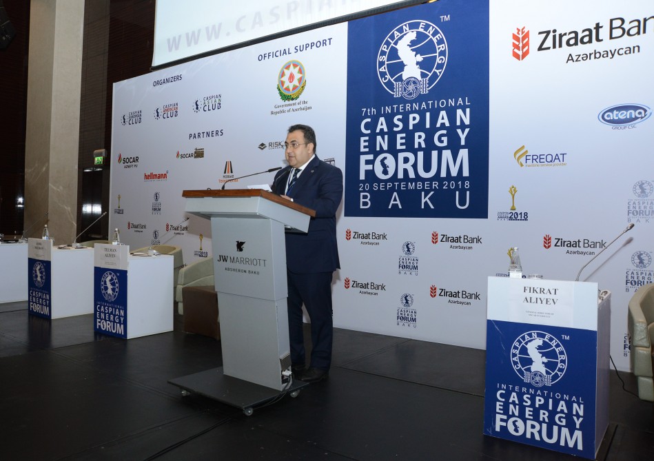 VII “Caspian Energy Forum Baku-2018” işə başlayıb