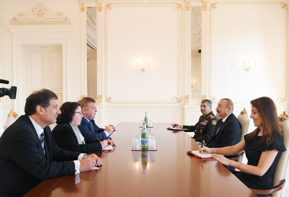 President Ilham Aliyev received delegation led by Bulgarian deputy prime minister