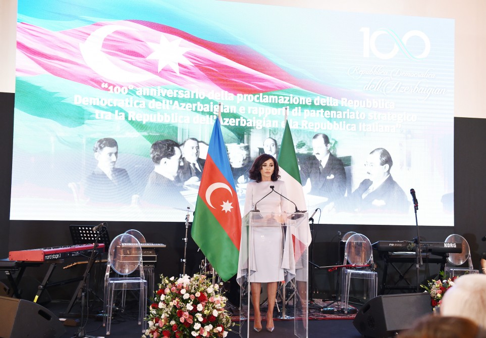 Rome hosted conference on centennial of Azerbaijan Democratic Republic and relations of strategic partnership between Azerbaijan and Italy