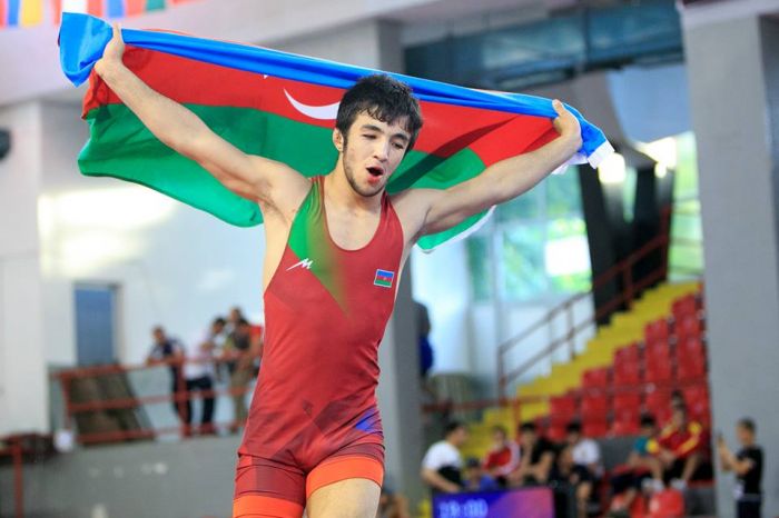 Azerbaijani wrestler crowned youth Olympic champion