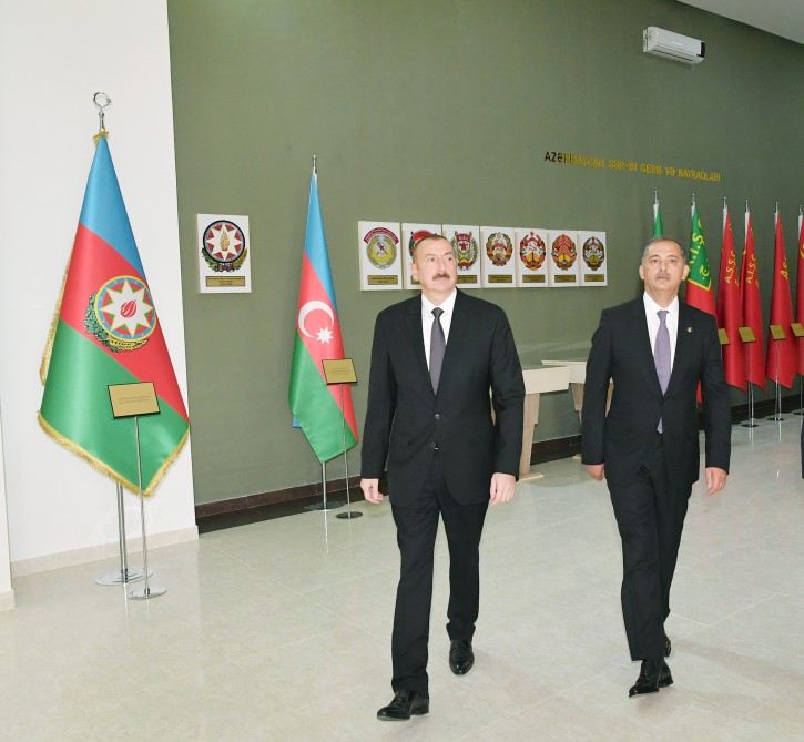 President Ilham Aliyev inaugurated Flag Museum in Imishli
