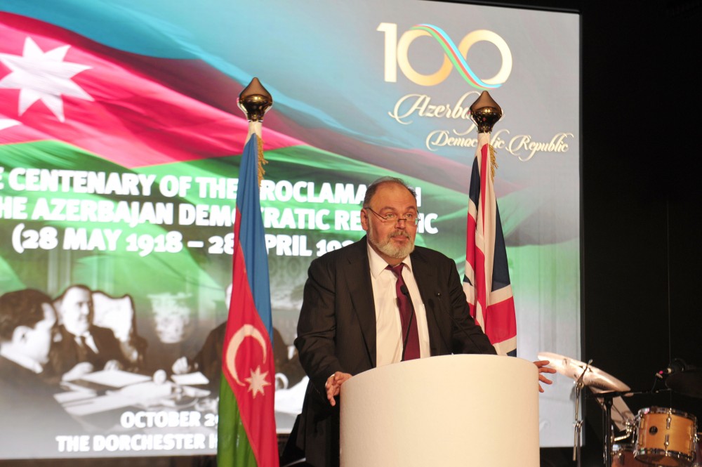 Heydar Aliyev Foundation organizes reception on centenary of Azerbaijan Democratic Republic in London