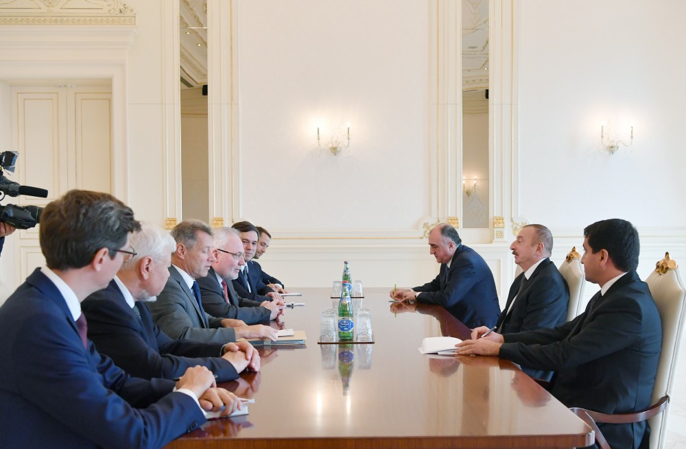 President Ilham Aliyev received OSCE Minsk Group co-chairs