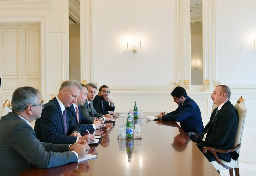 President Ilham Aliyev received delegation led by EU Special Representative