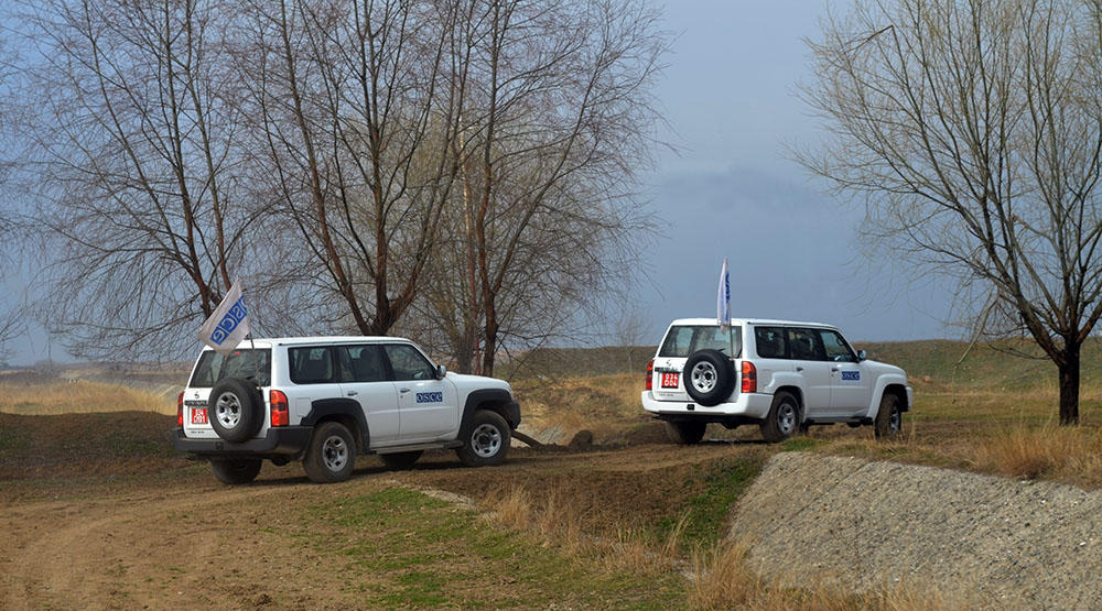 OSCE monitoring on line of contact between Azerbaijani and Armenian troops ends without incident