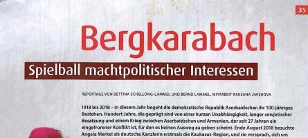 German magazine highlights realities of Nagorno-Karabakh conflict