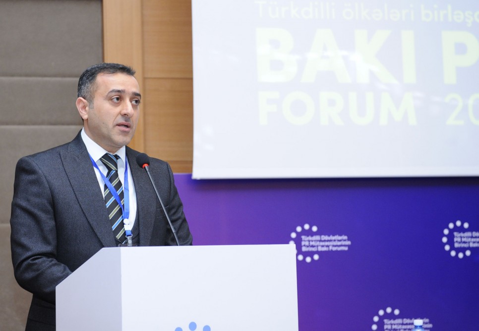 Türkdilli Dövlətlərin PR Mütəxəssislərinin Birinci Bakı Forumu keçirilib