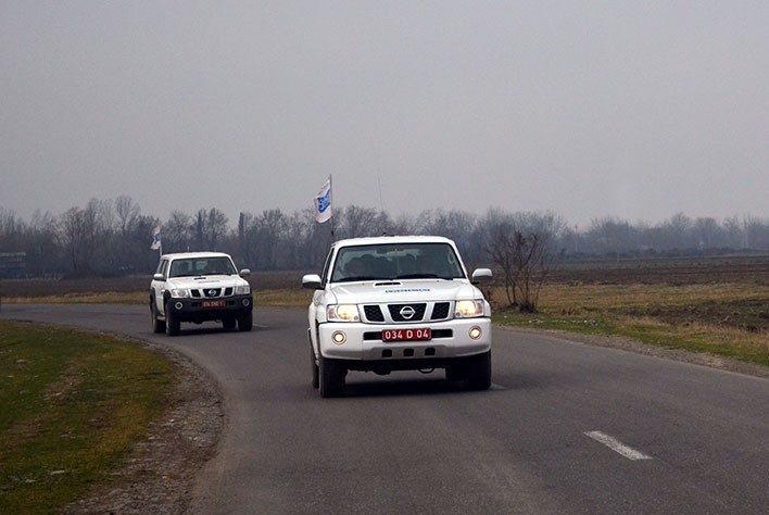 OSCE monitoring on front line ends without incident