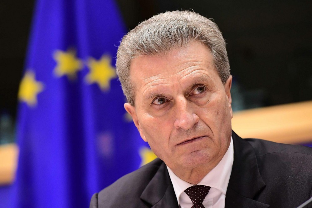 European Commissioner Oettinger to visit Azerbaijan