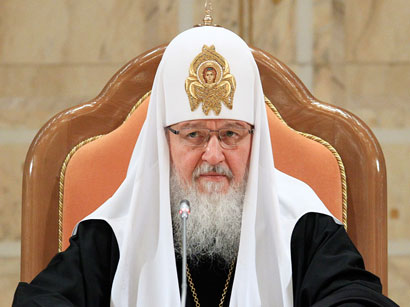 Patriarx Kiril: Azərbaycandakı pravoslavlar da müsəlman əksəriyyəti kimi bütün imkanlardan istifadə edirlər