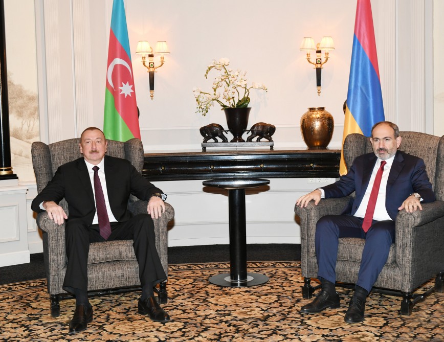 В Вене проходит встреча Президента Азербайджана и премьер-министра Армении