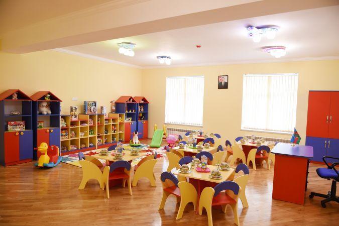 В Шамахе состоялось открытие яслей-детского сада