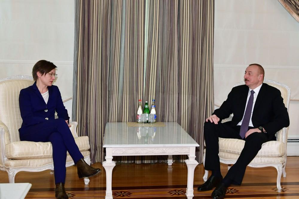 Azerbaijani president receives UNDP assistant administrator
