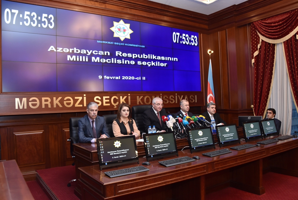 В Центральной избирательной комиссии состоялась пресс-конференция в связи с началом парламентских выборов