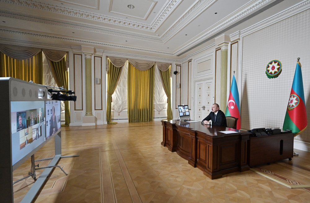 Initiated by Asian Development Bank, videoconference between President Ilham Aliyev and the bank’s senior executives held