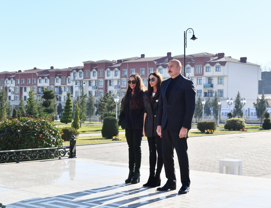 President Ilham Aliyev and First Lady Mehriban Aliyeva visited Guba district President Ilham Aliyev and First Lady Mehriban Aliyeva visited Guba district