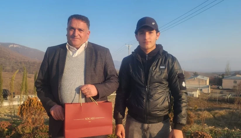 Xocalının Seyidbəyli kəndinə növbəti köç olub, sakinlərə açarlar təqdim edilib