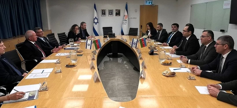 Azerbaijani minister of agriculture meets with Israeli counterpart