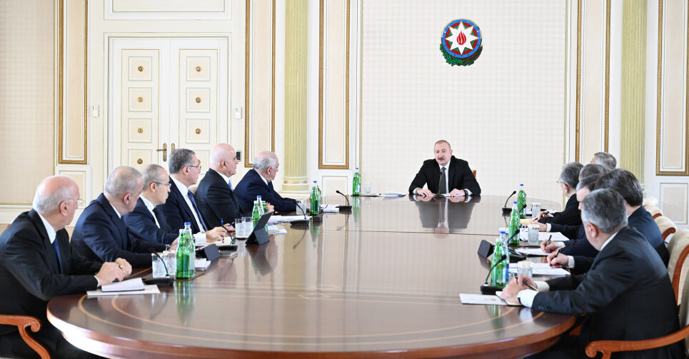 Meeting held on State Program for Improvement of Water Supply, Wastewater, And Stormwater Systems in Baku and Absheron peninsula