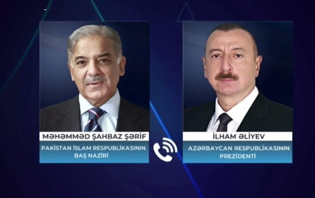 Pakistan İslam Respublikasının Baş naziri Məhəmməd Şahbaz Şərif  Prezident İlham Əliyevə zəng edib