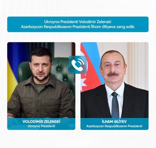 President Ilham Aliyev, Ukrainian President Volodymyr Zelenskyy held phone conversation