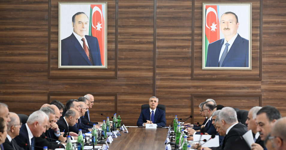 Əlaqələndirmə Qərargahının növbəti iclası Ağdərə şəhərində keçirilib